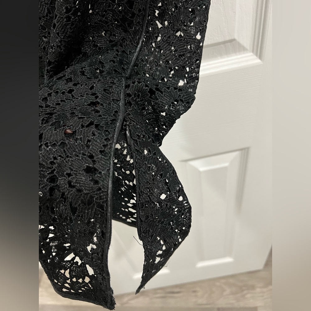 Adam Lippes Lace Drawstring pant - Picture 4 of 8